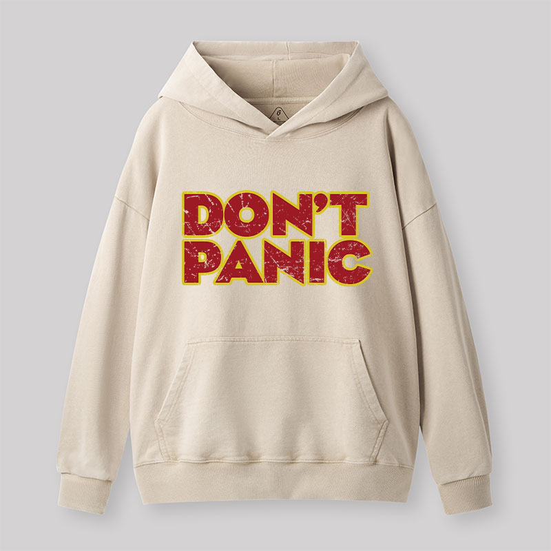 Don't Panic Washed Hoodie