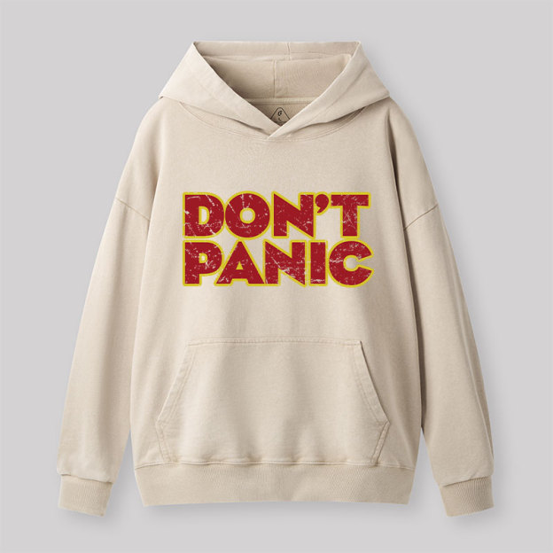 Don't Panic Washed Hoodie
