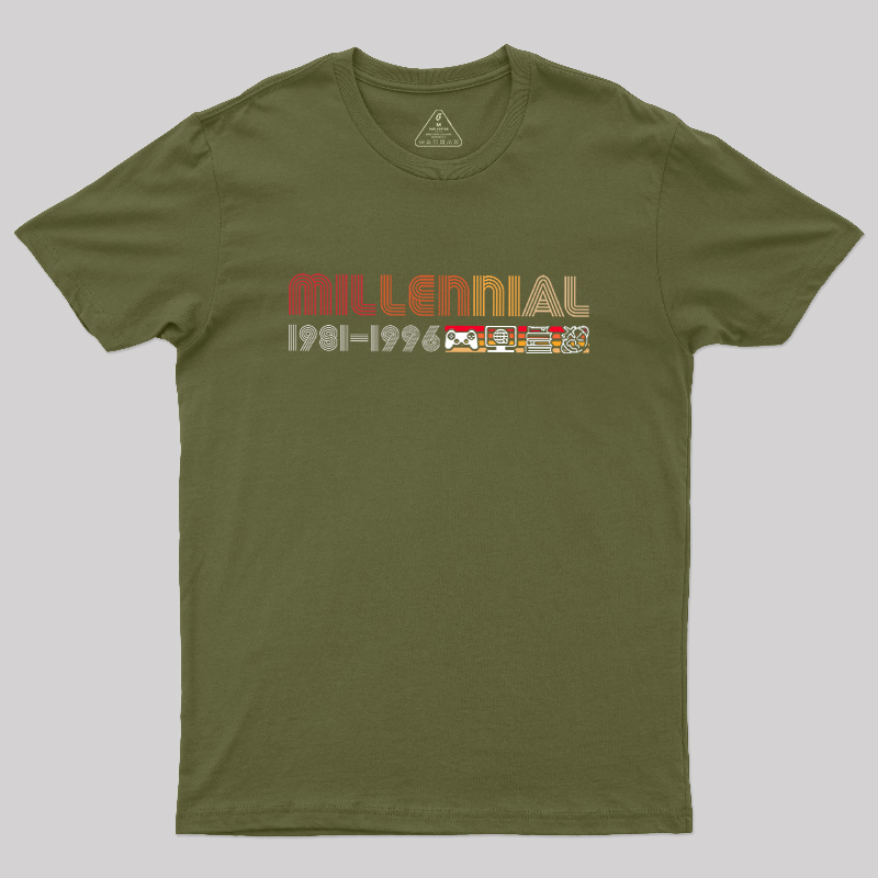 Milennial 1981-1996 Geek T-Shirt