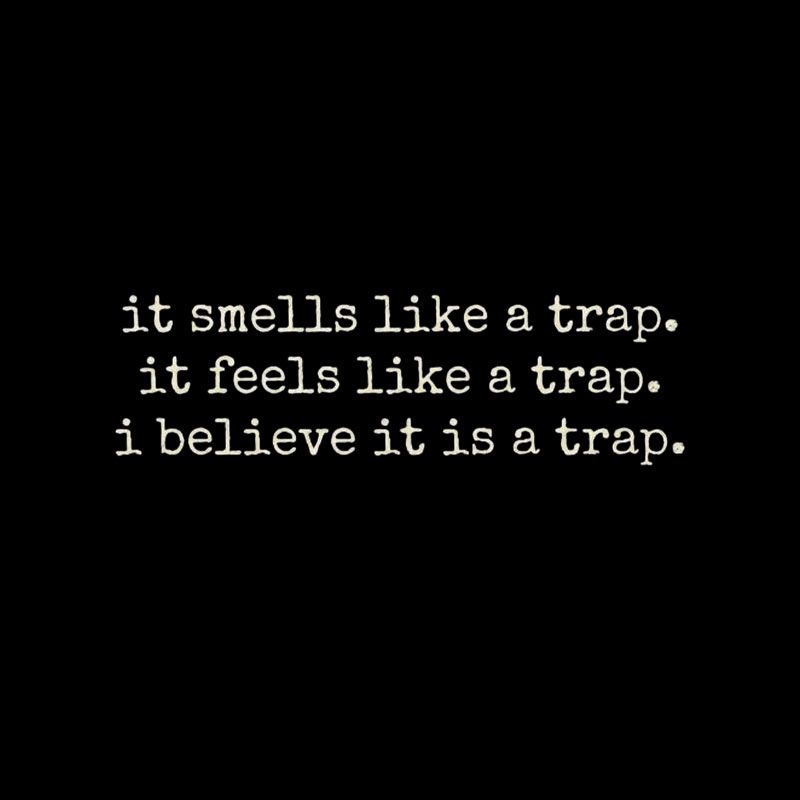 The Obvious Trap Geek T-Shirt