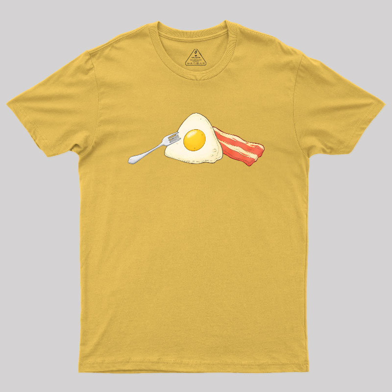 Dark Side of Breakfast Geek T-Shirt