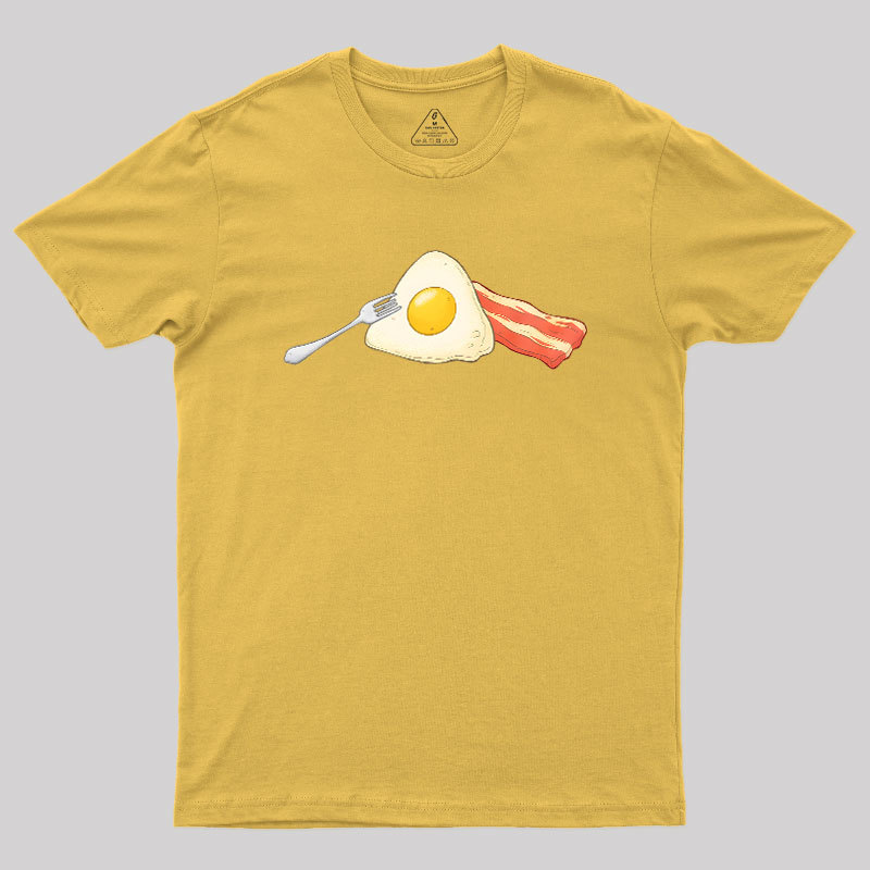 Dark Side of Breakfast Geek T-Shirt