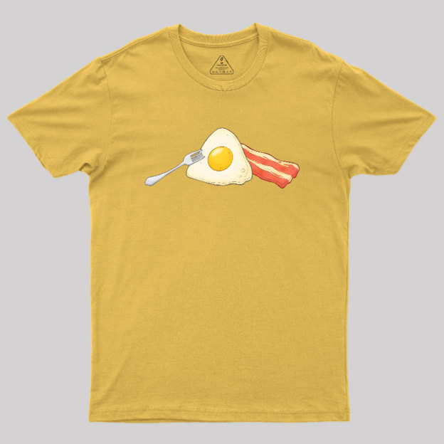Dark Side of Breakfast Geek T-Shirt