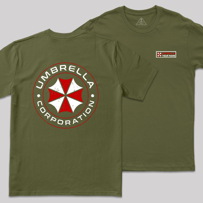 Personalized Umbrella Corporation Geek T-Shirt