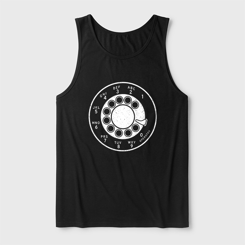 Rotary Dial Vintage Ultra Soft Heather Tank
