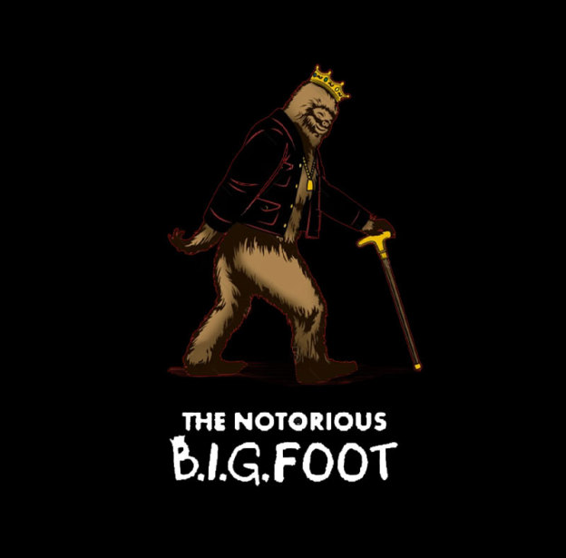 The Notorious B.I.G.Foot Geek T-Shirt