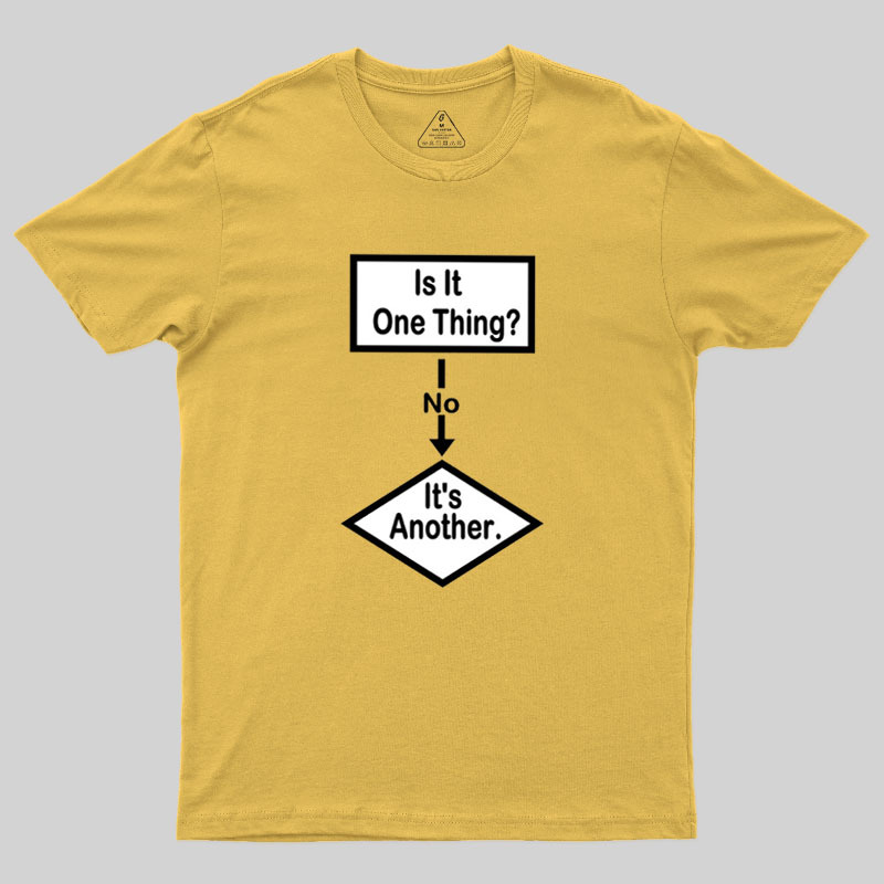 Flow Chart Of Life Geek T-Shirt