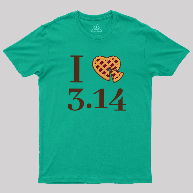 I Love Pi Geek T-Shirt