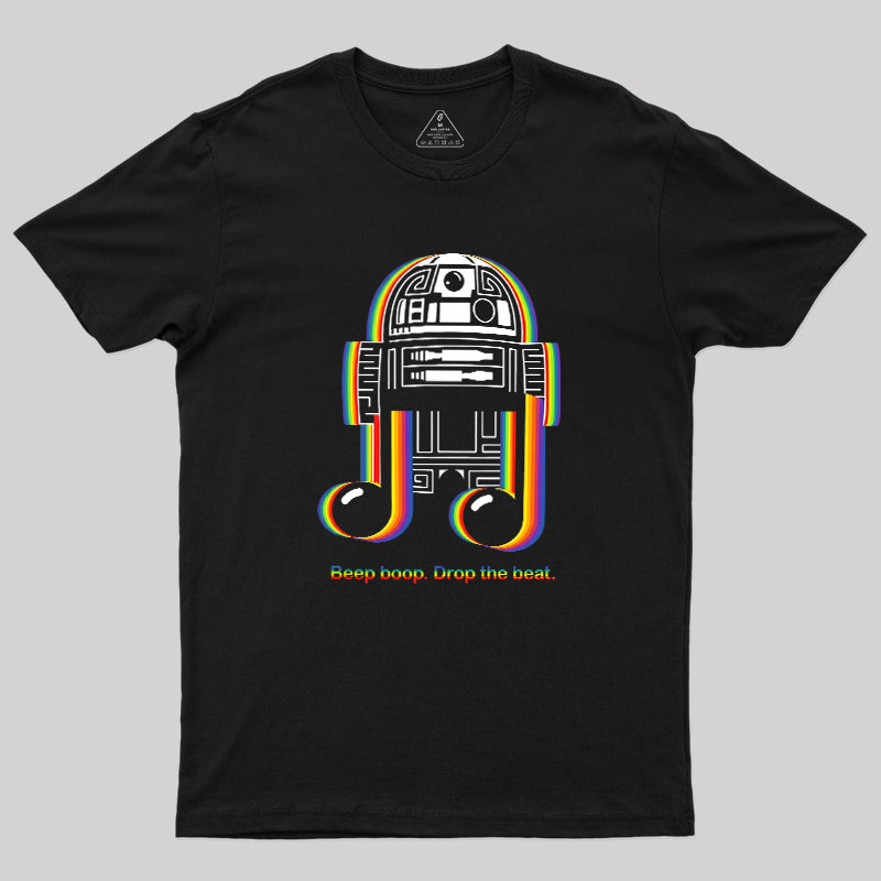 Beep Boop Drop the Beat Geek T-Shirt