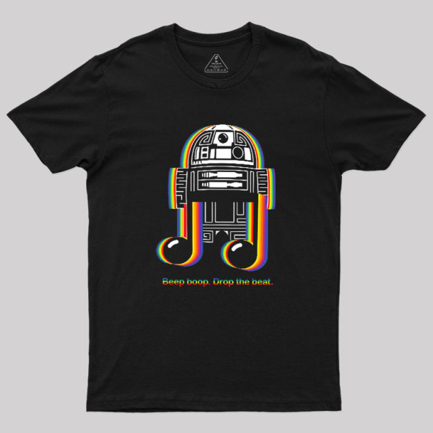 Beep Boop Drop the Beat Geek T-Shirt