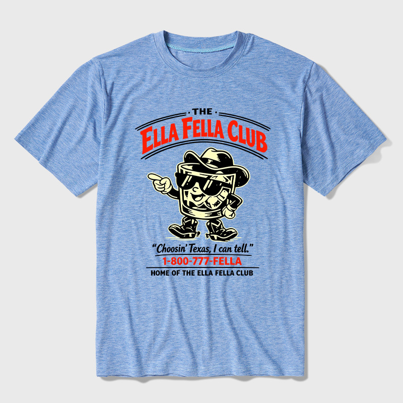 The Ella Fella Club Choosin Texas Ultra Soft Heather Tees