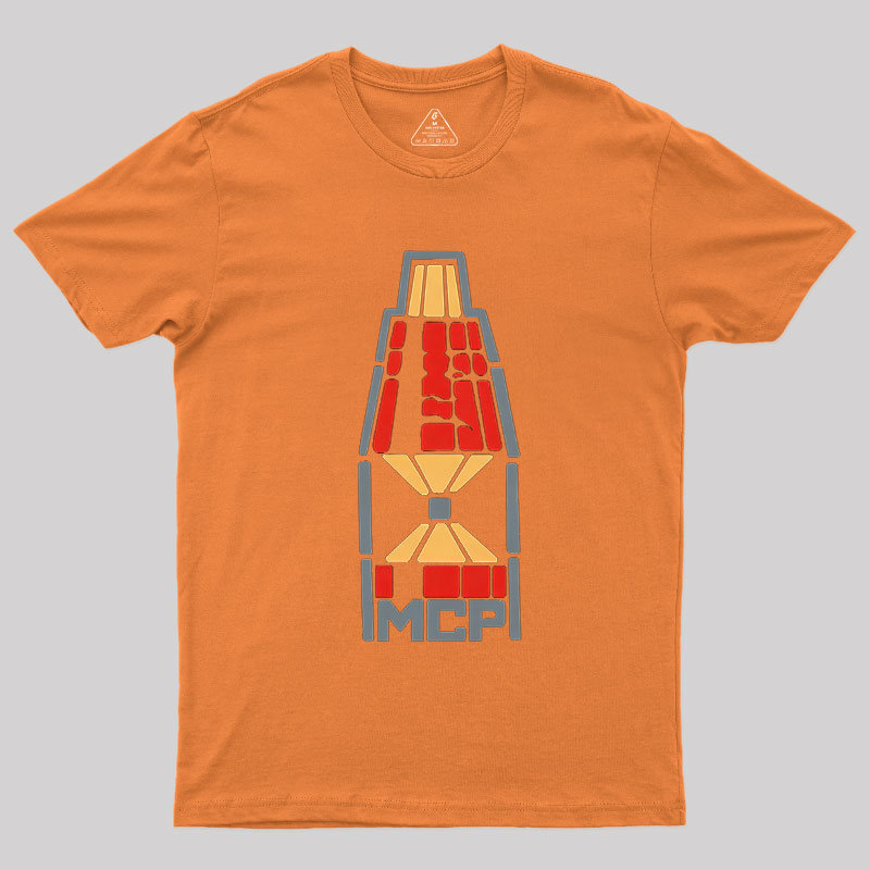Block Space Rocket Coding Geek T-Shirt