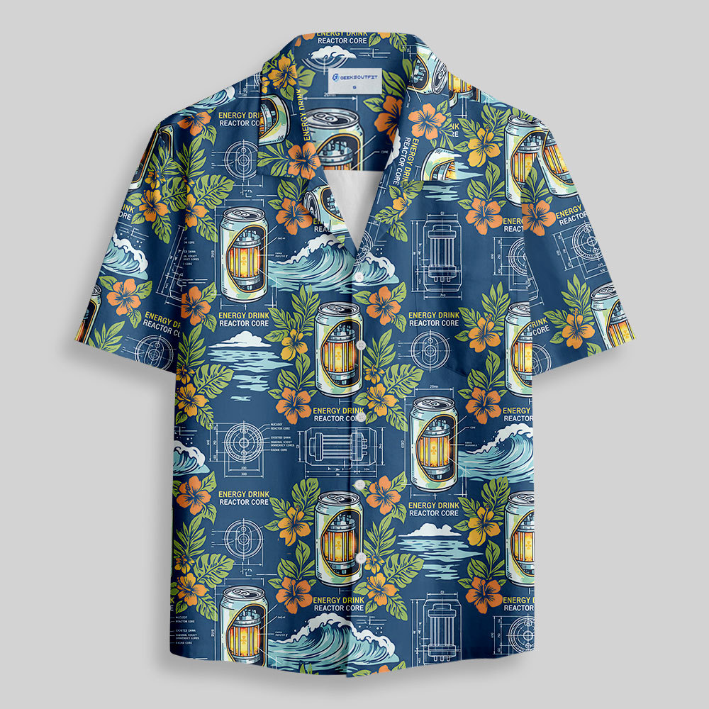 Geeksoutfit Nuclear Soda Button Up Pocket Shirt for Sale
