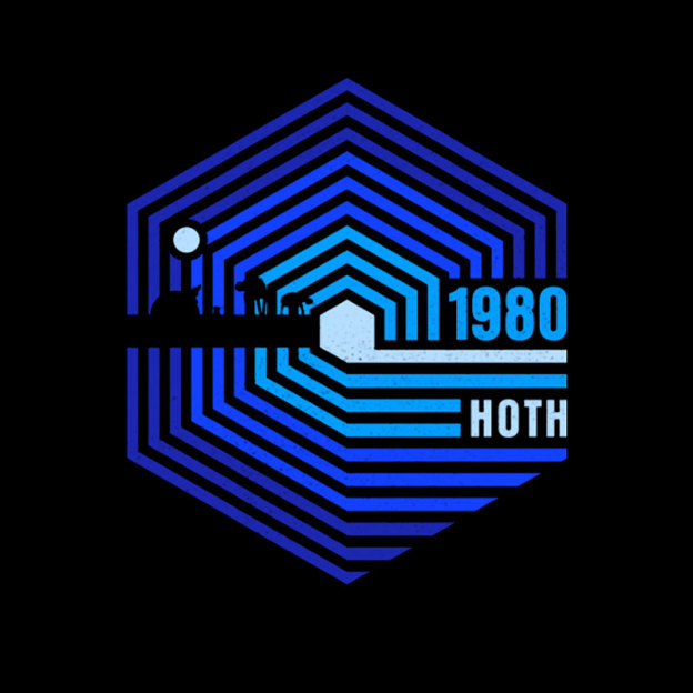 Retro Hoth Geek T-Shirt