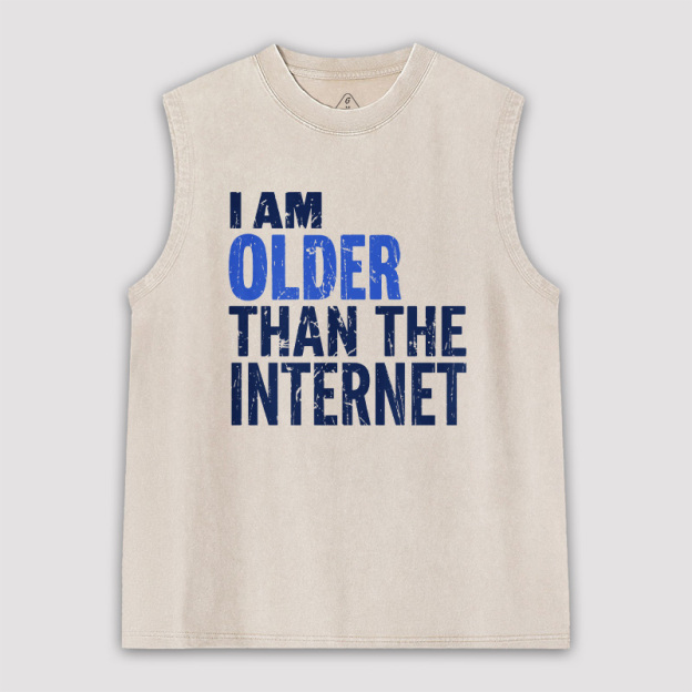 I'm Older Ultra Unisex Washed Tank