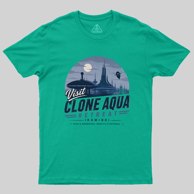 Clone Aqua Retreat Geek T-Shirt