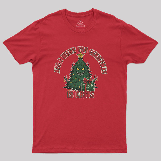 Oh Merry Pun Christmas Geek T-Shirt