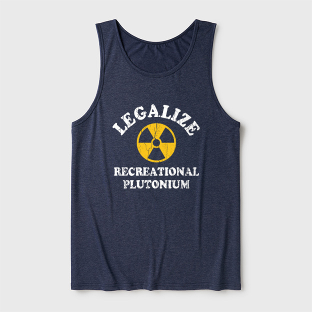 Legalize Recreational Plutonium Ultra Soft Heather Tank