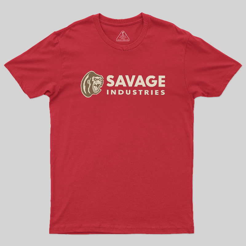 Tactical Savage Industrial Geek T-Shirt