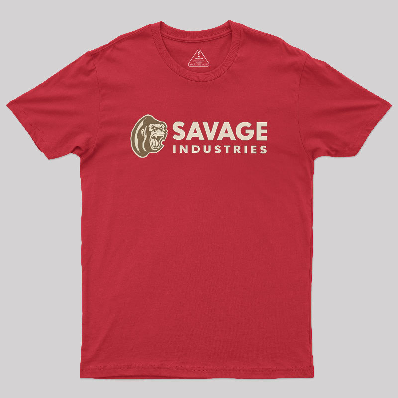 Tactical Savage Industrial Geek T-Shirt