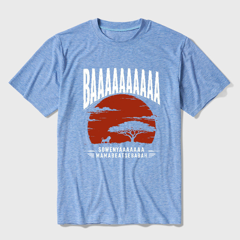 Baaa Sownyaaa Mamabeatsebabah Ultra Soft Heather Tee