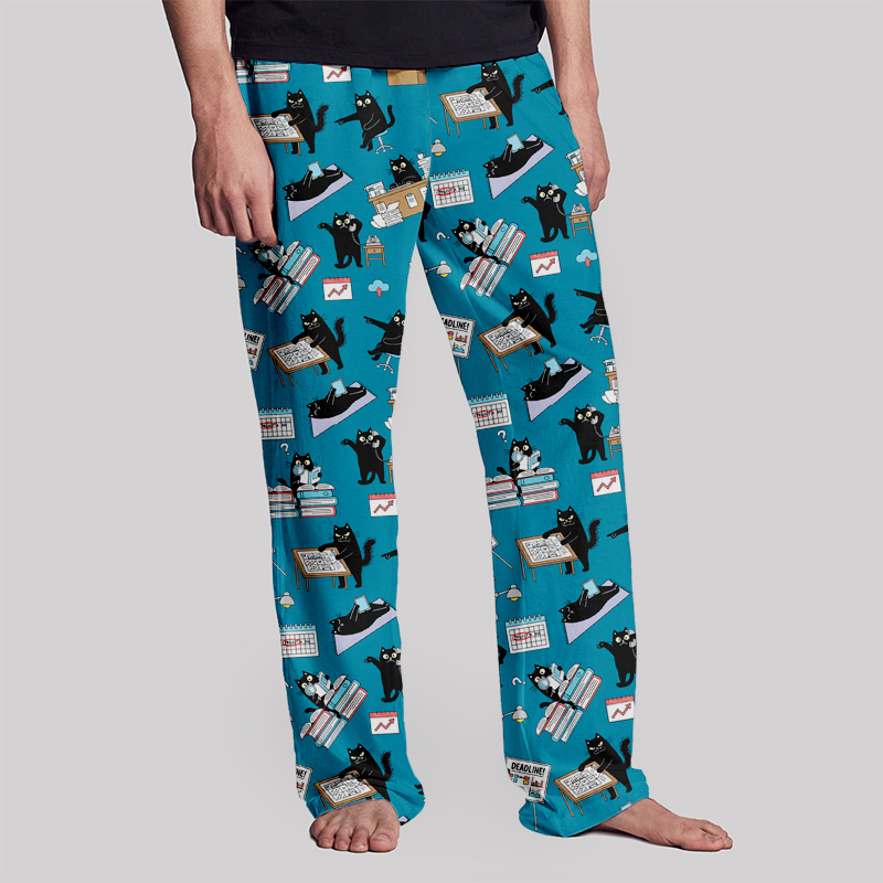 Busy Cat Chronicles Geek Loungewear Pants