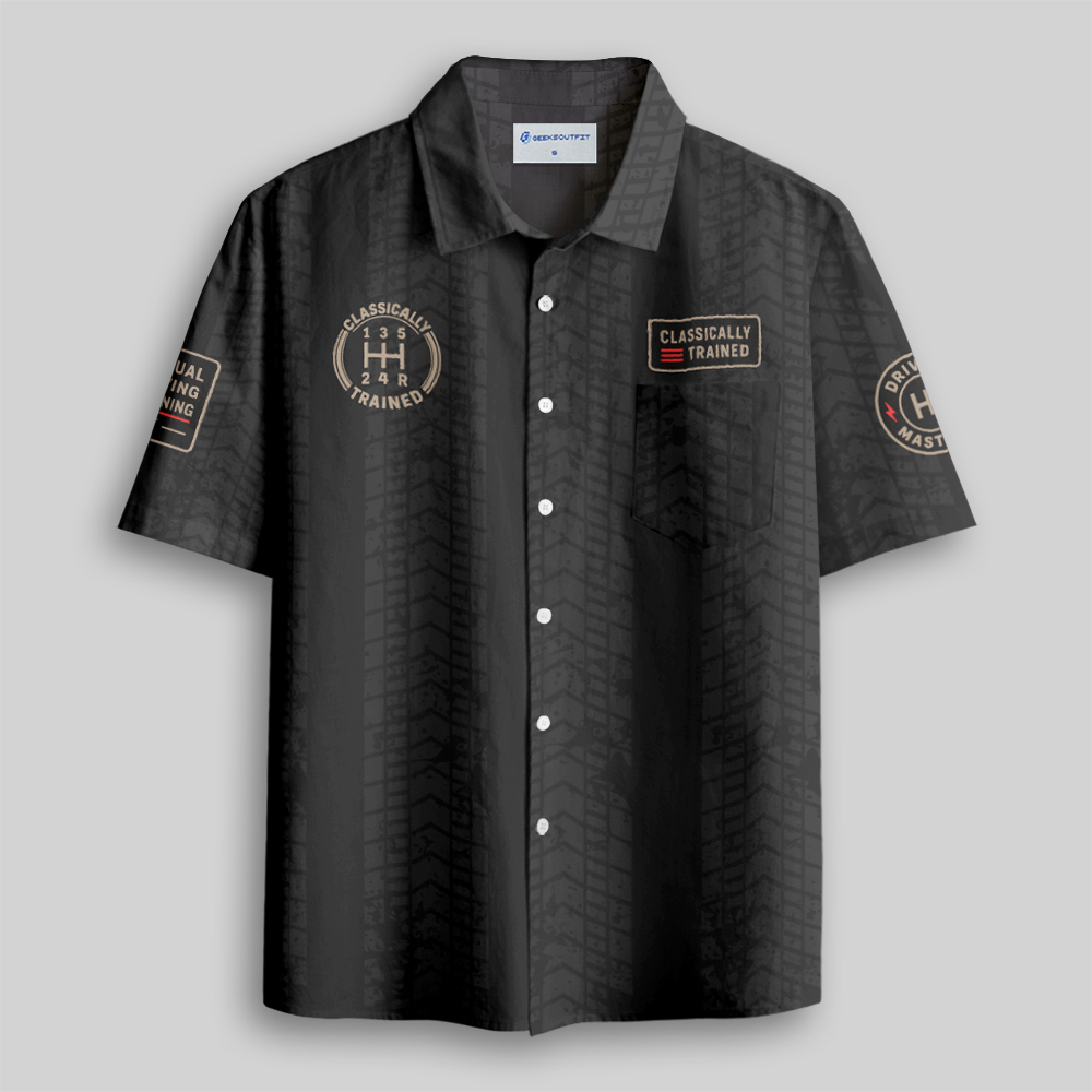 Classically Trained Button Up Pocket Shirt