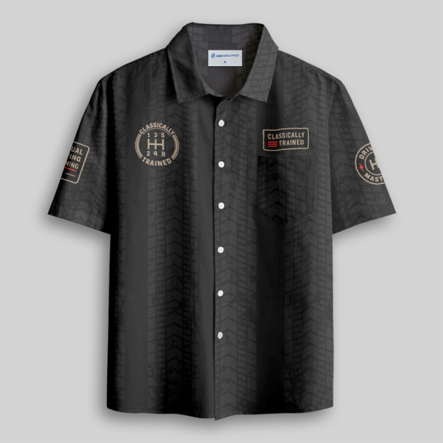 Classically Trained Button Up Pocket Shirt