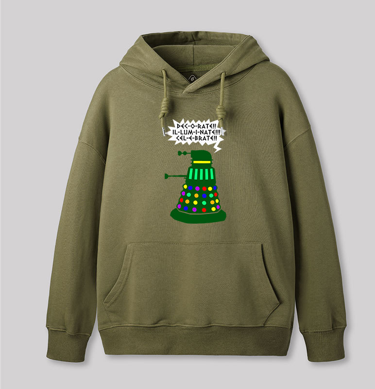 Holiday Dalek Geek Hoodie