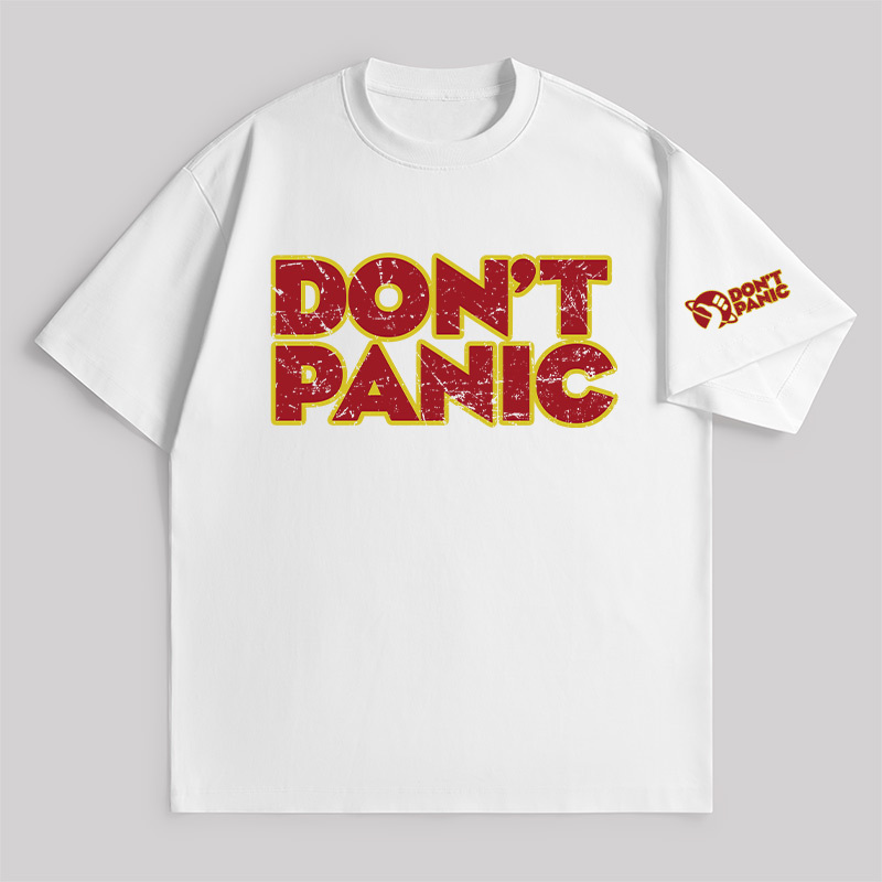 Don't Panic Unisex Oversized T-shirt
