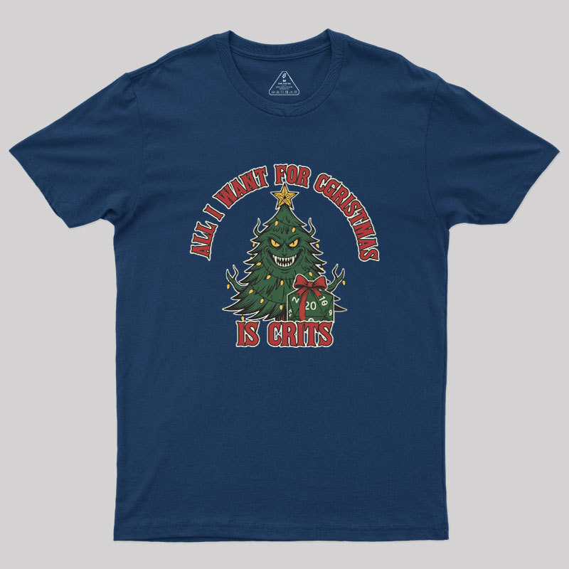 Oh Merry Pun Christmas Geek T-Shirt