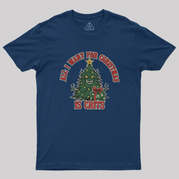 Oh Merry Pun Christmas Geek T-Shirt