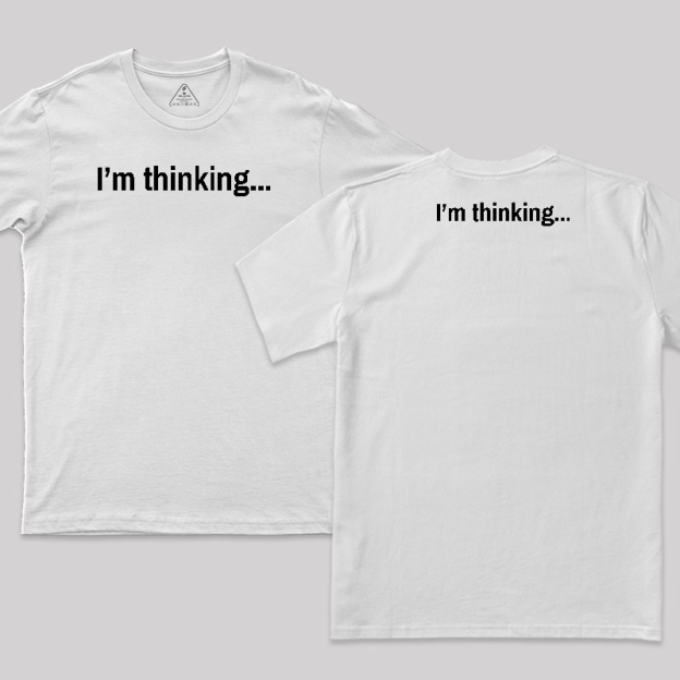 I'm thinking Front and Back Printed T-Shirt