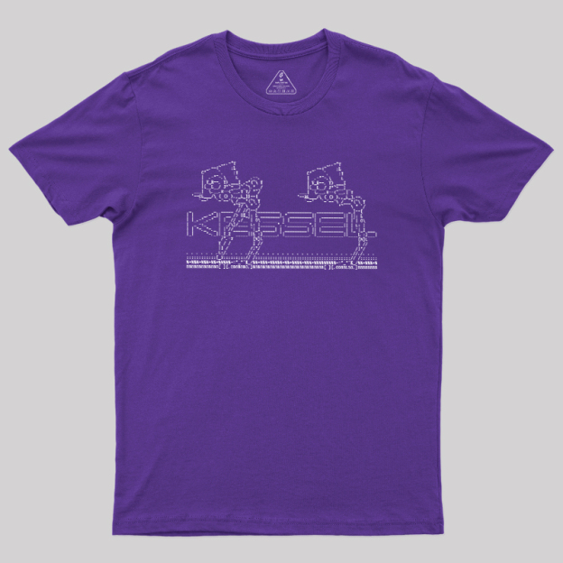 ASCII Art Sci-Fi KESSEL Walker Terminal Code Geek T-Shirt