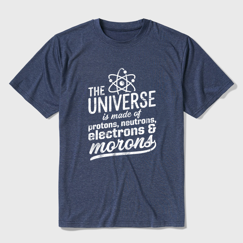 The Composition Of The Universe Science Ultra Soft Heather Tee