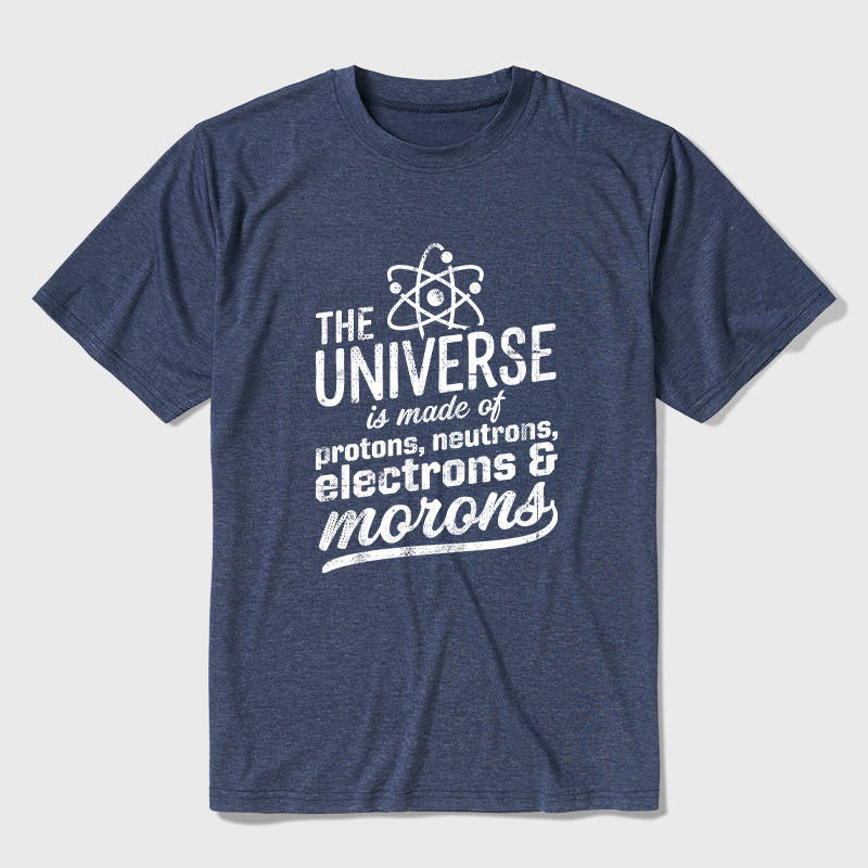 The Composition Of The Universe Science Ultra Soft Heather Tee