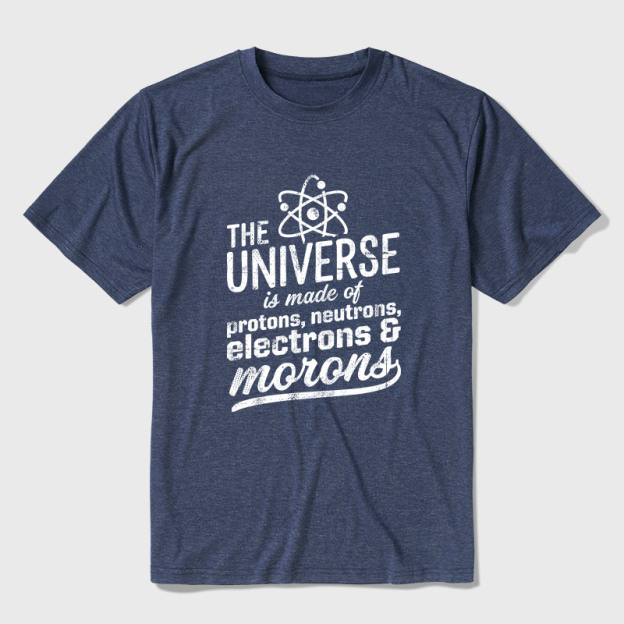 The Composition Of The Universe Science Ultra Soft Heather Tee