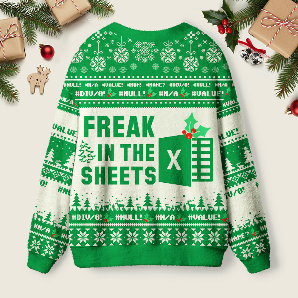 Freak in the Sheets Geek Ugly Cardigan Sweaters