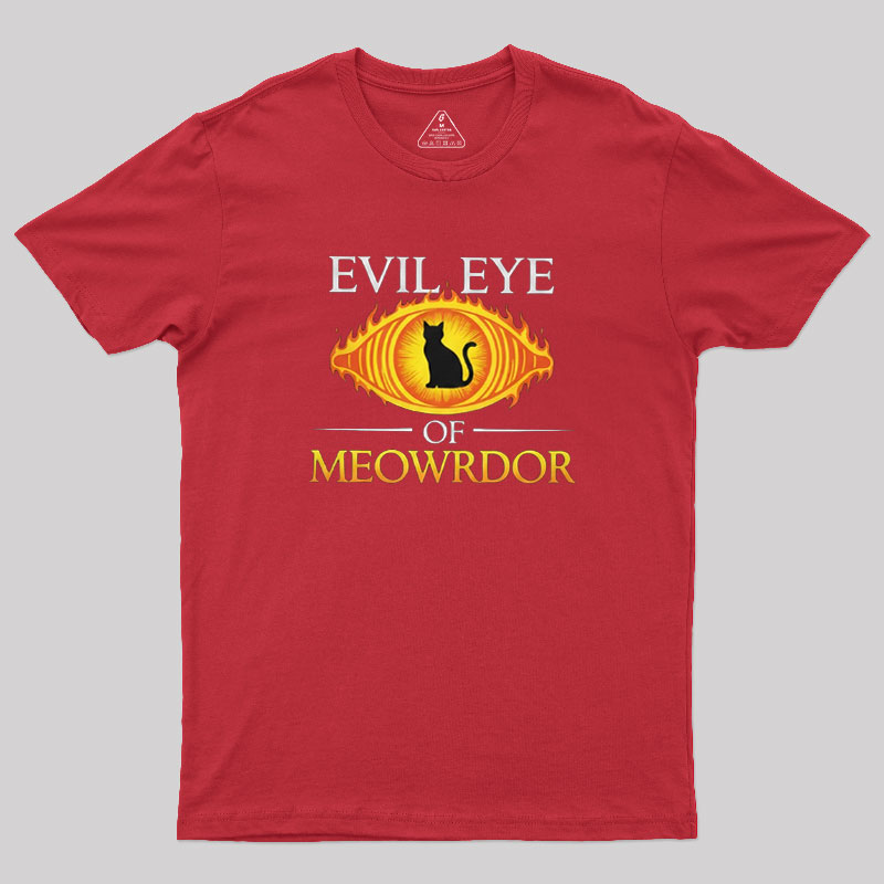 Evil Eye Of Meowrdor Geek T-Shirt