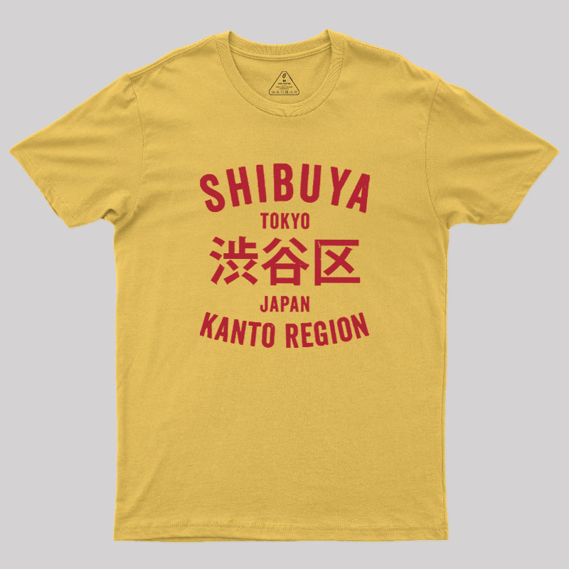 Shibuya Kanto Region Geek T-Shirt