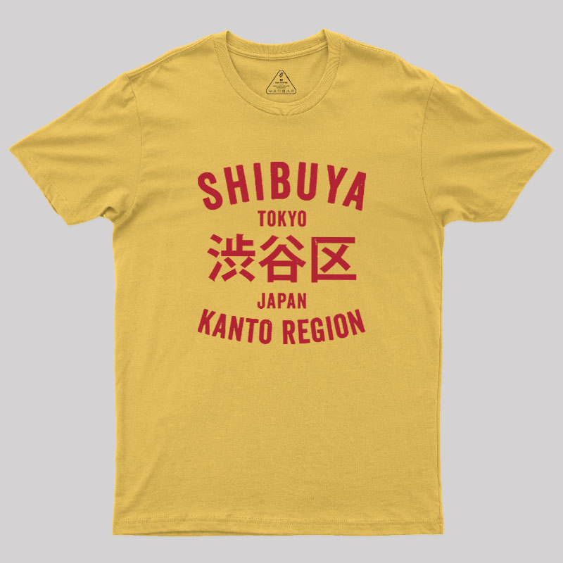 Shibuya Kanto Region Geek T-Shirt