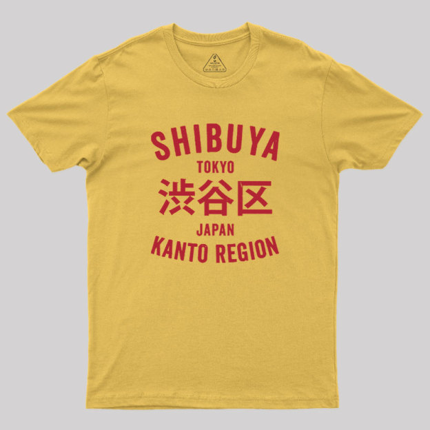 Shibuya Kanto Region Geek T-Shirt
