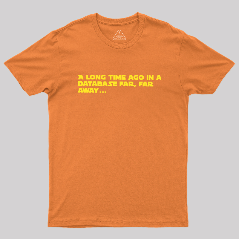 Database Galaxy Geek T-Shirt
