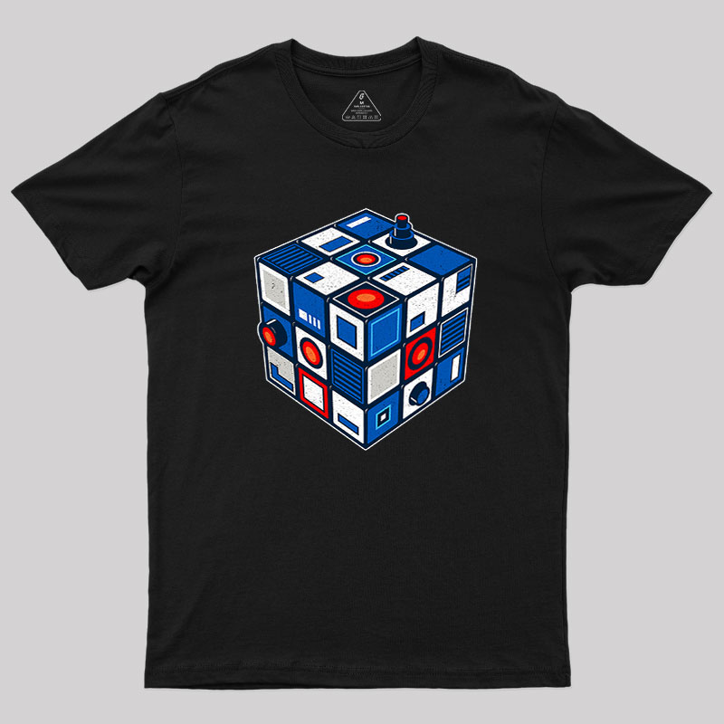 Droid Cube Geek T-Shirt