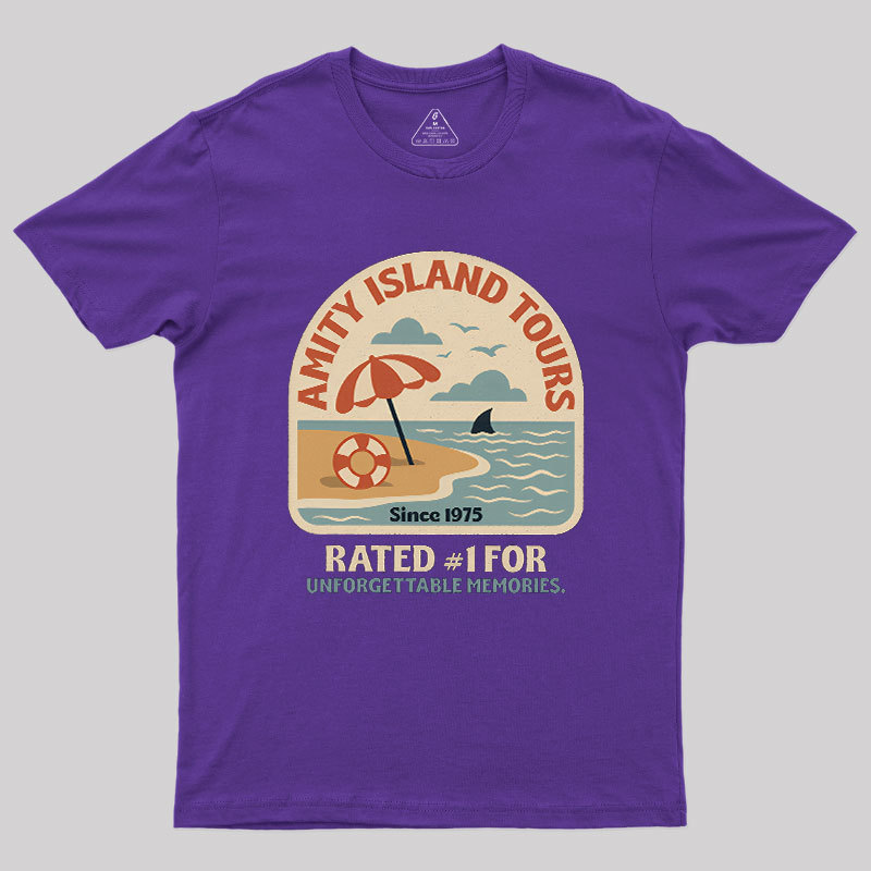 Amity Island Tours Geek T-Shirt