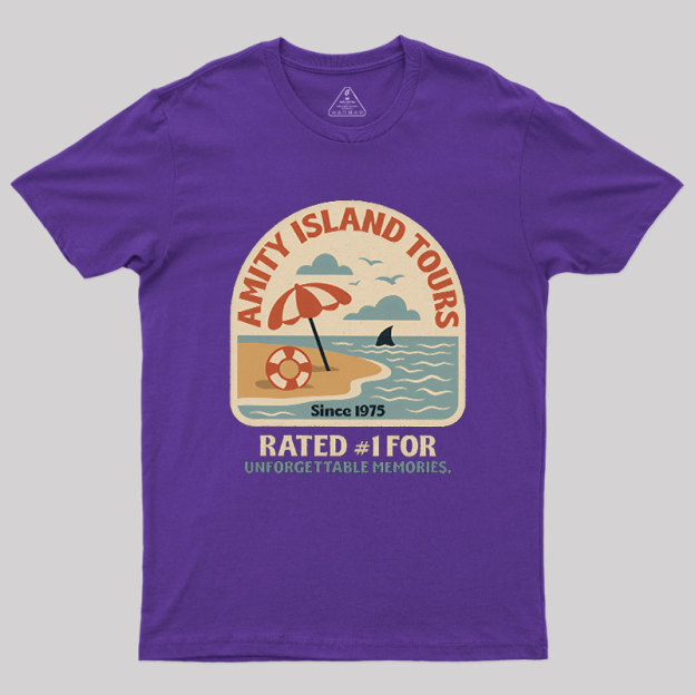 Amity Island Tours Geek T-Shirt