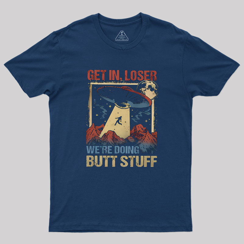 Glow In The Dark Alien UFO Geek T-Shirt