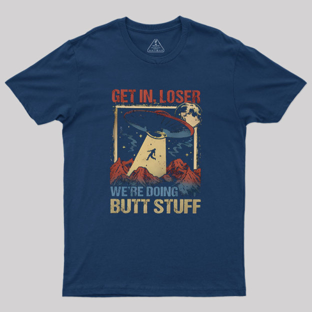Glow In The Dark Alien UFO Geek T-Shirt