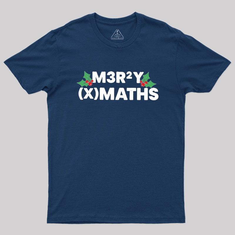 M3RRY (X)MATHS Geek T-Shirt