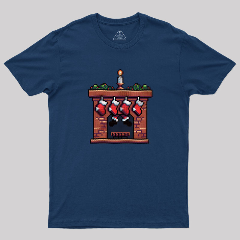 Santa Arrives Geek T-Shirt